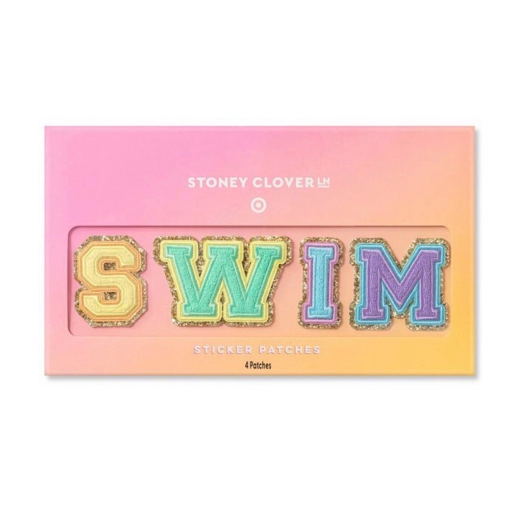 NWT Stoney Clover Lane x Target SWIM Patch Pack 4pc
